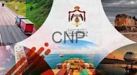 naq - Center News Network Circular collage centered on a CNP emblem with a crest, surrounded by photos of trains, landscapes, water, and harbor scenes.