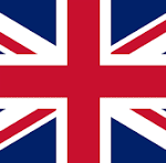 Union Jack with a thick red horizontal stripe across the center bearing the letters 'CNP'.